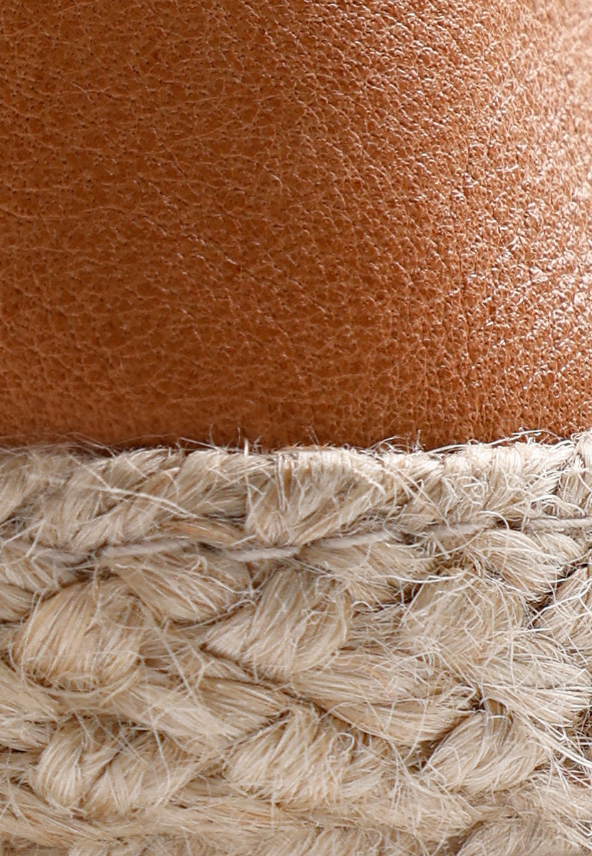 KHAKI ESPADRILLES FISH PATTERN