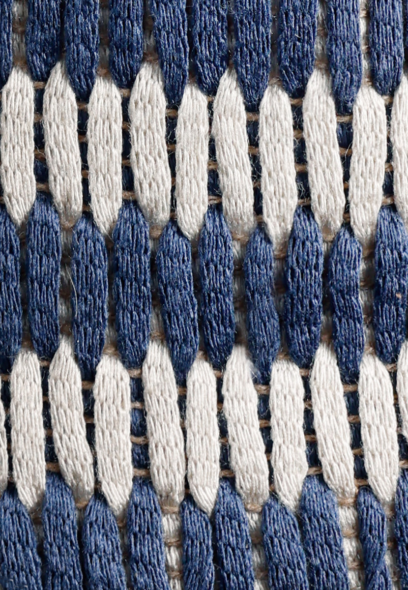BLUE STRIPED ESPADRILLES