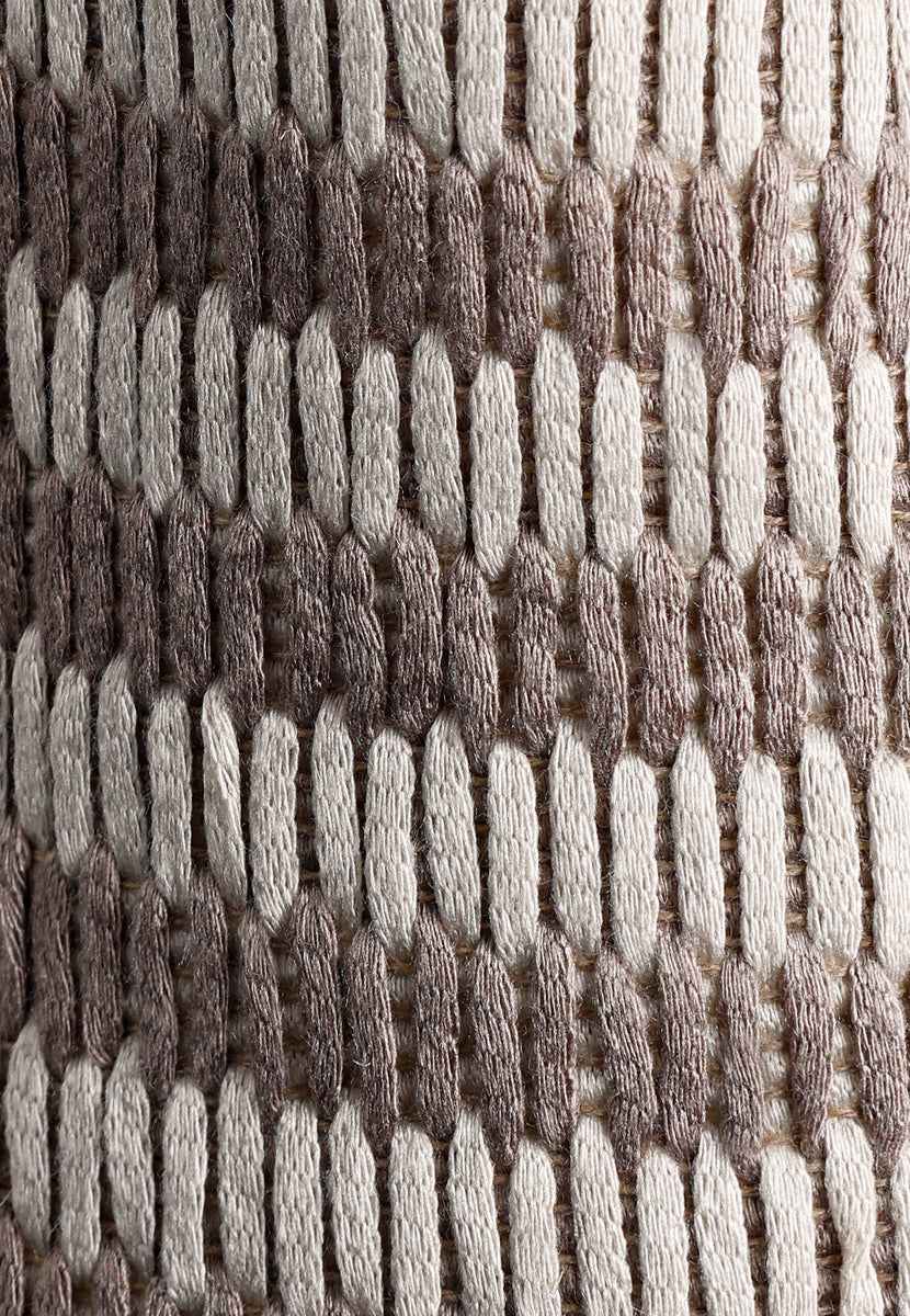 TAUPE STRIPED ESPADRILLES