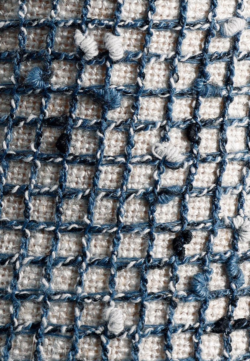 BLUE MESH ESPADRILLES