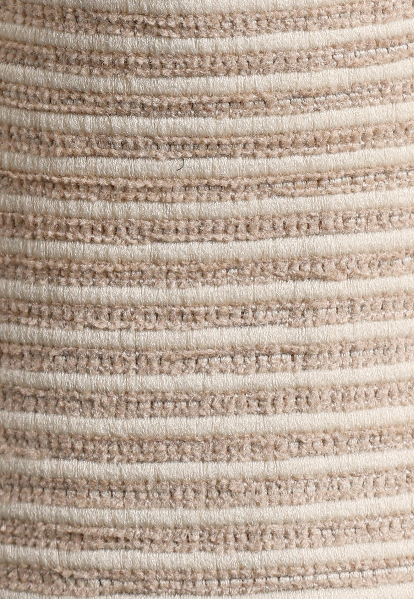 BEIGE STRIPED ESPADRILLES