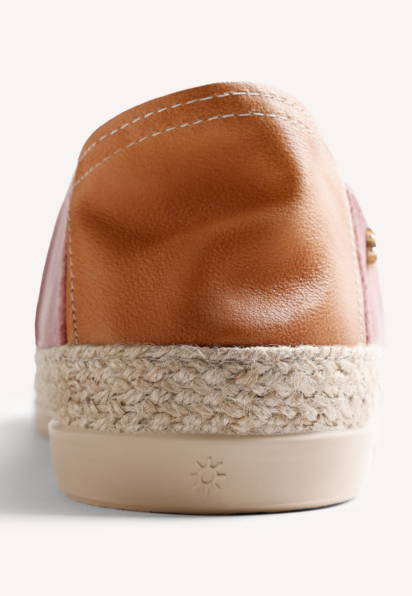 PINK VELVET ESPADRILLES