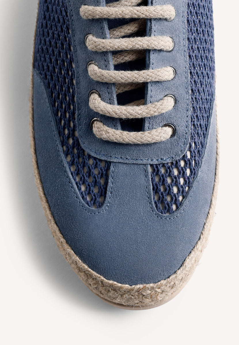 BLUE MESH SHOES