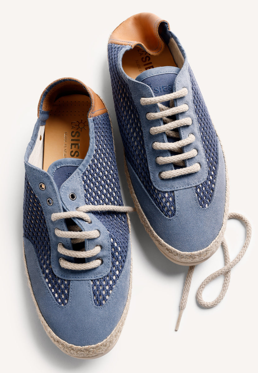 BLUE MESH SHOES