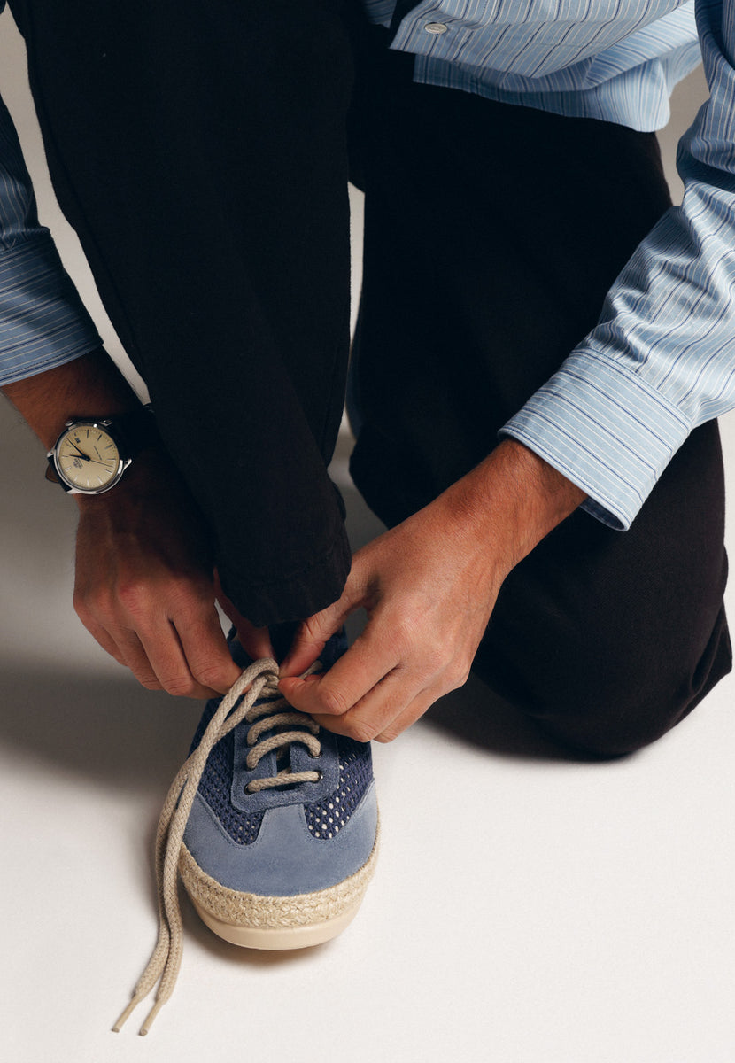 BLUE MESH SHOES