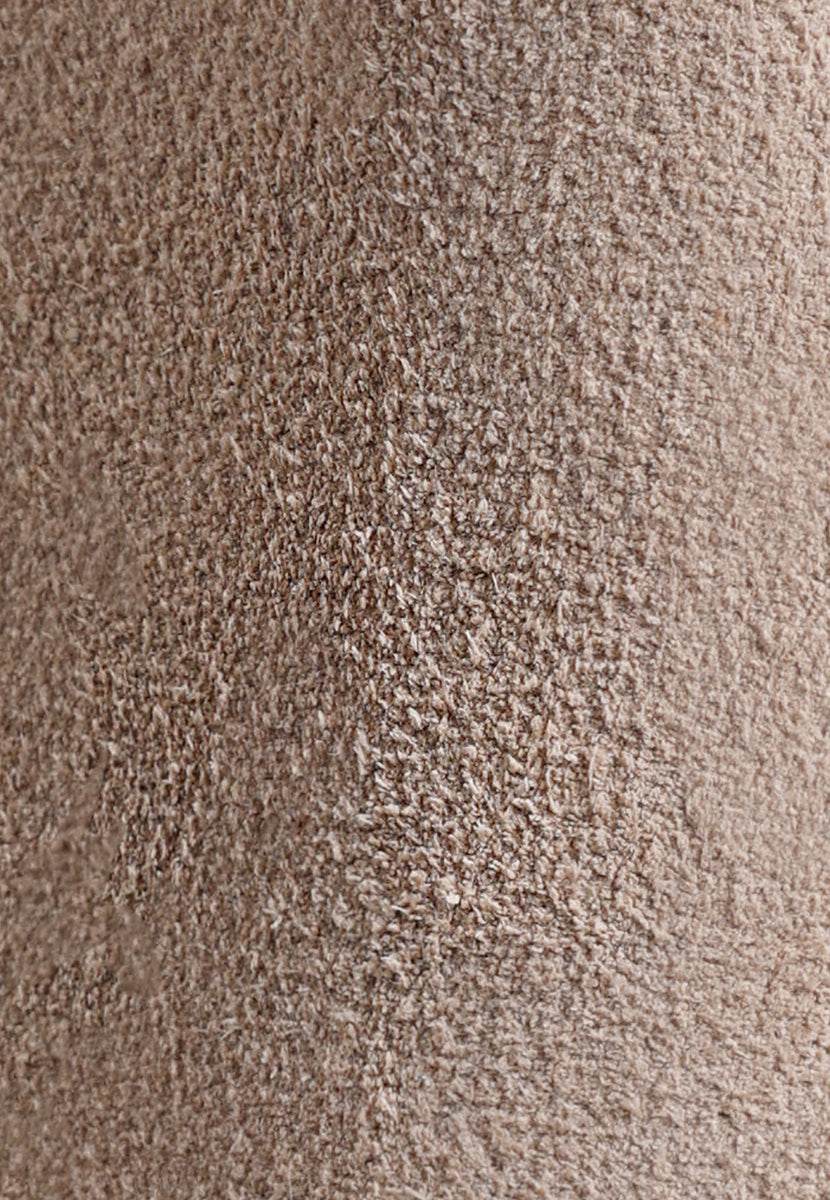 BEIGE LEATHER ESPADRILLES